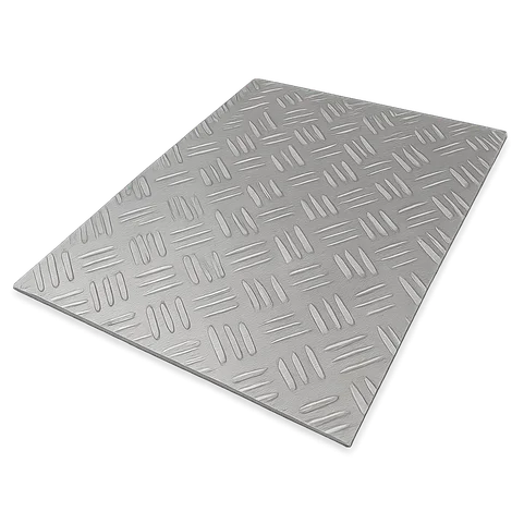 Лист алюминиевый рифленый квинтет 1,2х1500х3000 мм АМГ2Н2Р